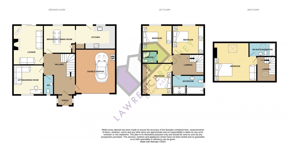 Floorplan for 1 Ranch House Barn, Brownhill Lane, Longton, Preston, Lancashire