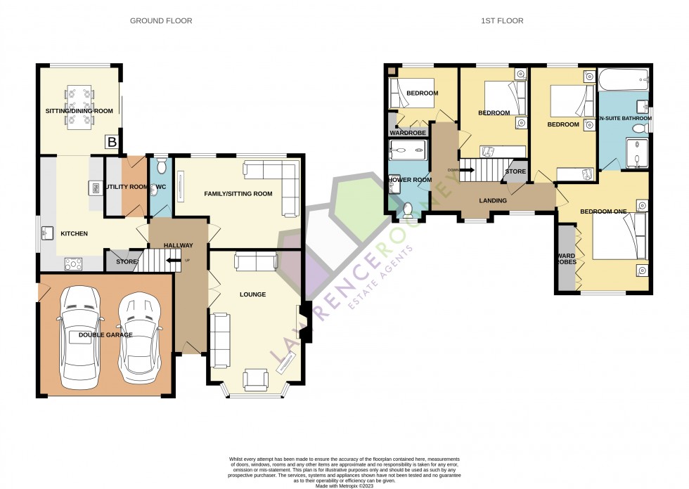 Floorplan for Old School Drive, Longton, Preston, Lancashire