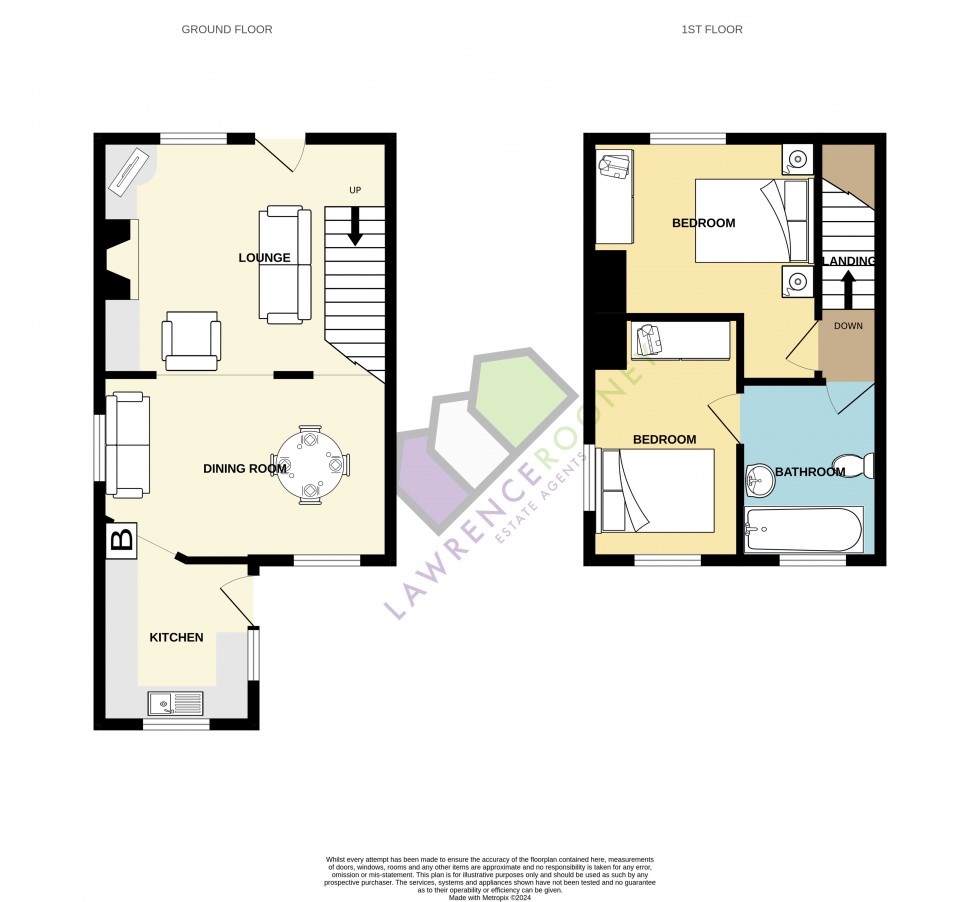 Floorplan for Station Road, New Longton, Preston, Lancashire