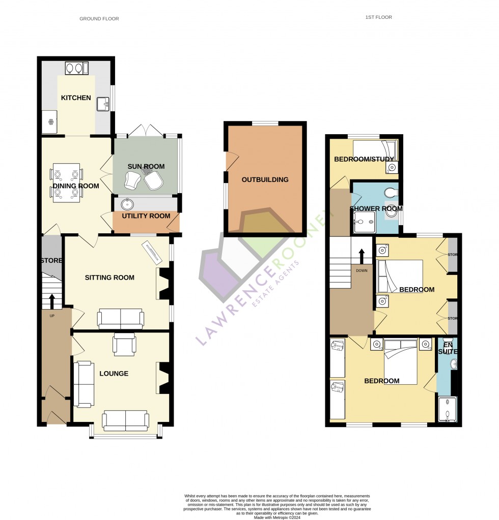 Floorplan for Chapel Lane, New Longton, Preston, Lancashire